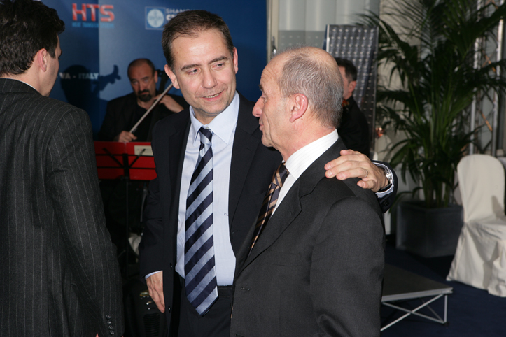 Mr. Fabio Liberali - LU-VE External Relations and Mr. P.L. Faggioli - SEST President